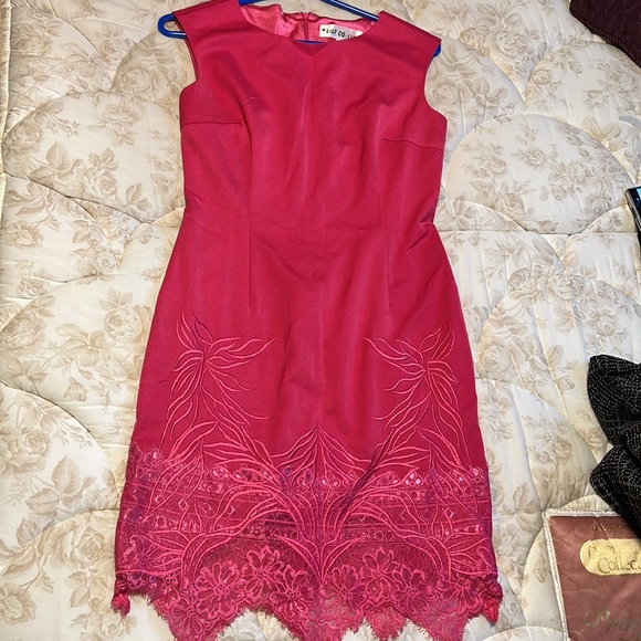 Unbranded pink mini dress. US 6. - Picture 8 of 10